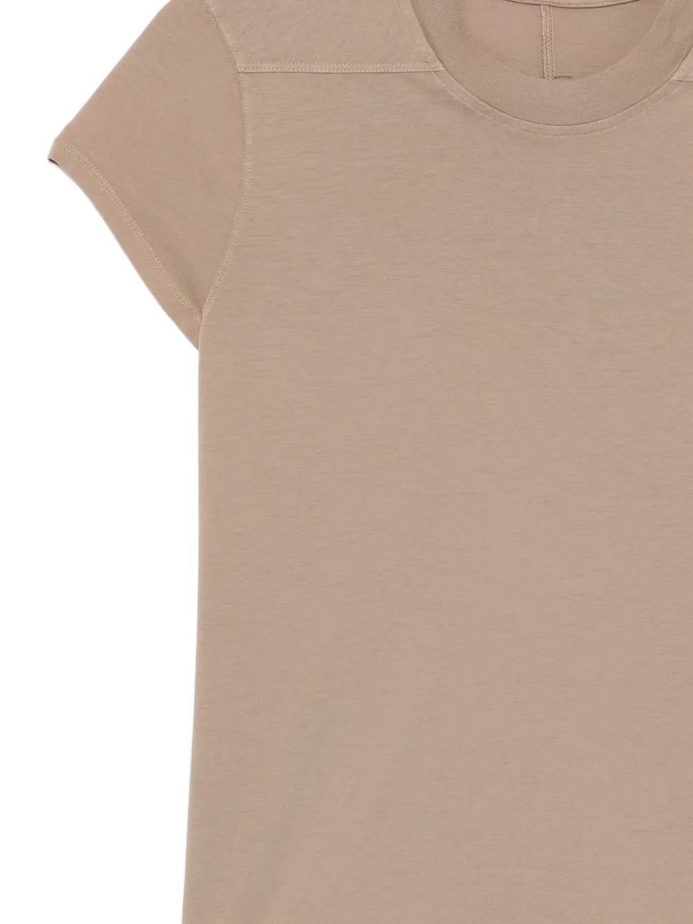 Rick Owens Drkshdw Small Level T-shirt In Brown