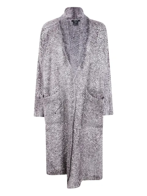 Avant Toi metallic-threaded cardi-coat
