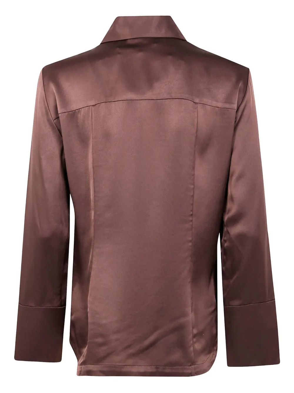 By Malene Birger Rosiannas wide-collar shirt - Bruin