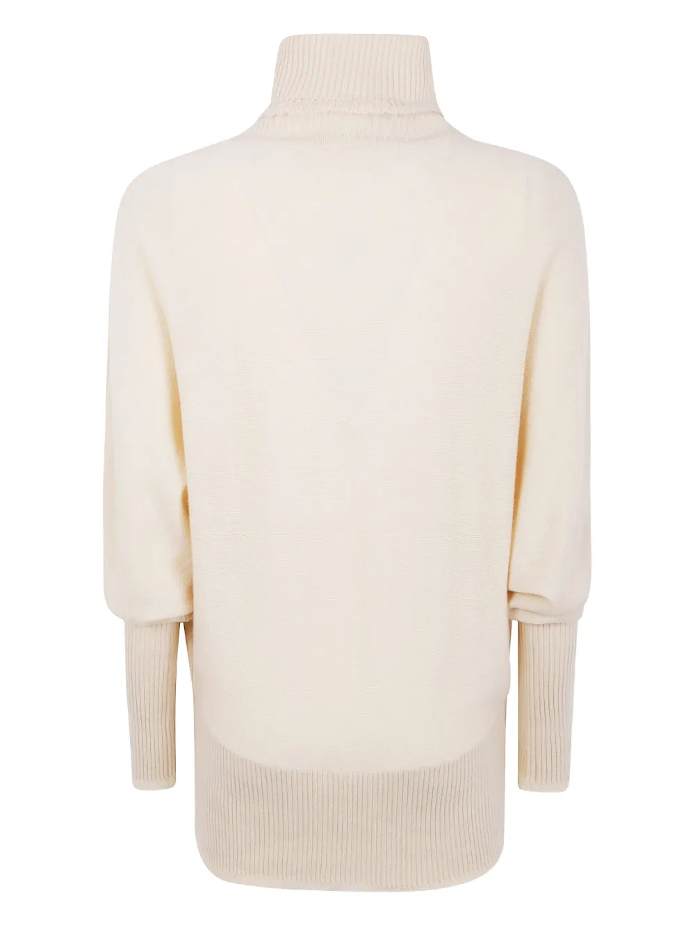 By Malene Birger Turtleneck Wool Sweater In Neutral