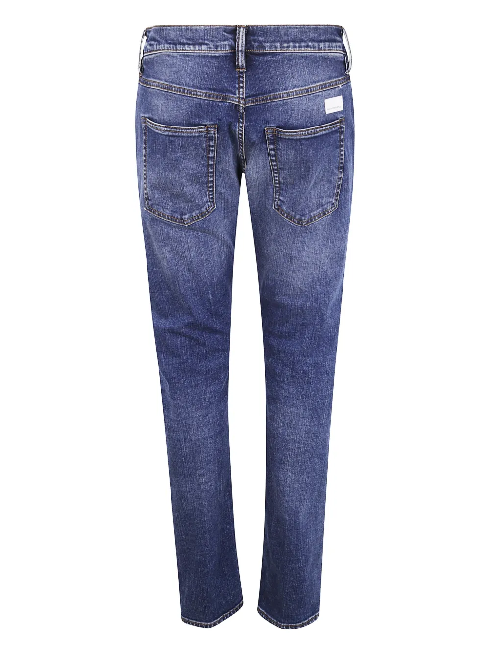 Nine In The Morning cotton five-pocket jeans - Blauw