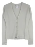 The Row button-front cashmere cardigan - Green
