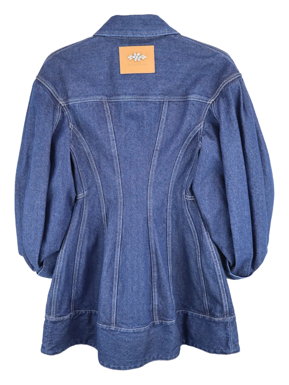 Simone Rocha puff-sleeve denim jacket | デニムジャケット | Image 2