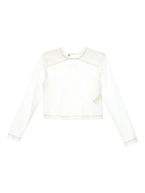 The Garment keyhole-neckline long-sleeve blouse