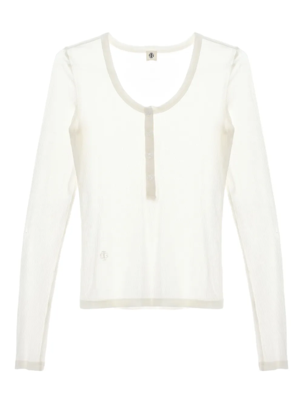 The Garment round-neck T-shirt | Neutrals | Image 1