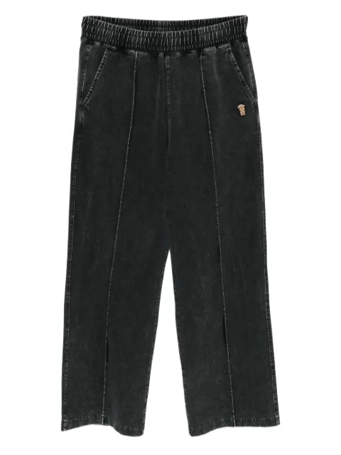 CHOCOOLATE pantalones con cachorro bordado