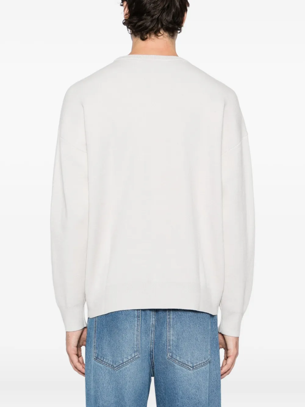 Chocoolate Logo Knitted Jumper In Neutral