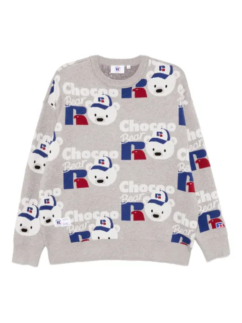 CHOCOOLATE logo-knitted jumper