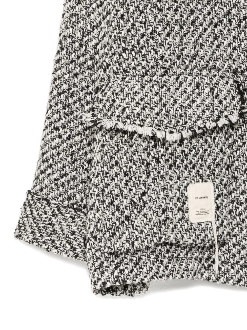 FIVE CM Shirtjack met logopatch Zwart