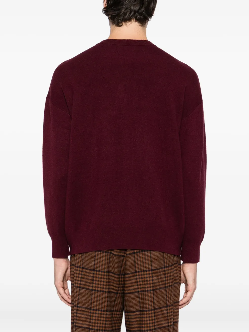 Chocoolate Logo-embroidered Sweatshirt In Red