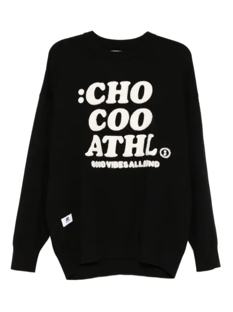 CHOCOOLATE sweat à logo brodé