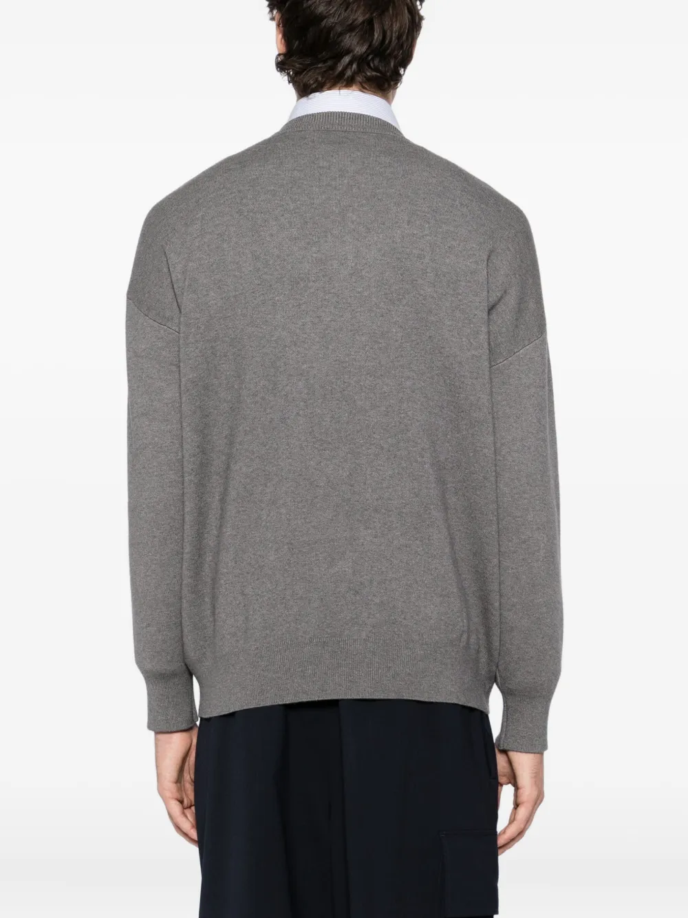 Chocoolate Logo-embroidered Sweatshirt In Gray