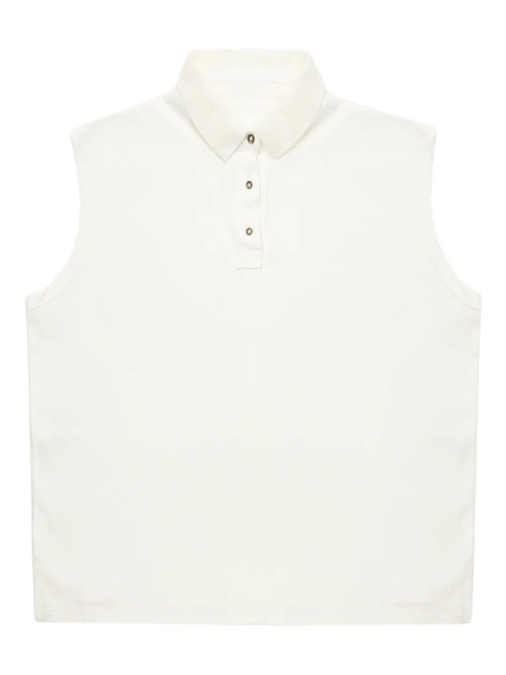 Free People sleeveless polo top | Neutrals | Image 1