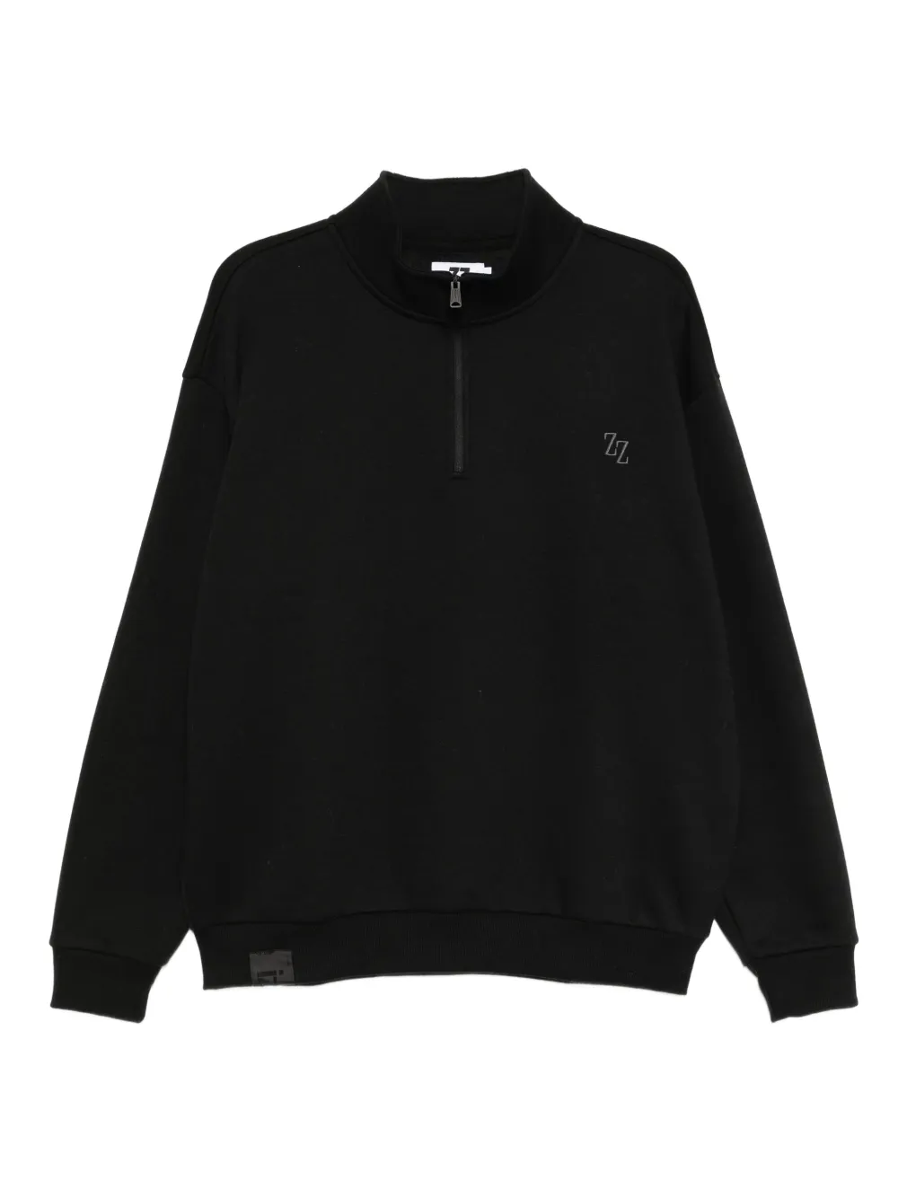 izzue  logo embroidered sweaters | Black | Image 1