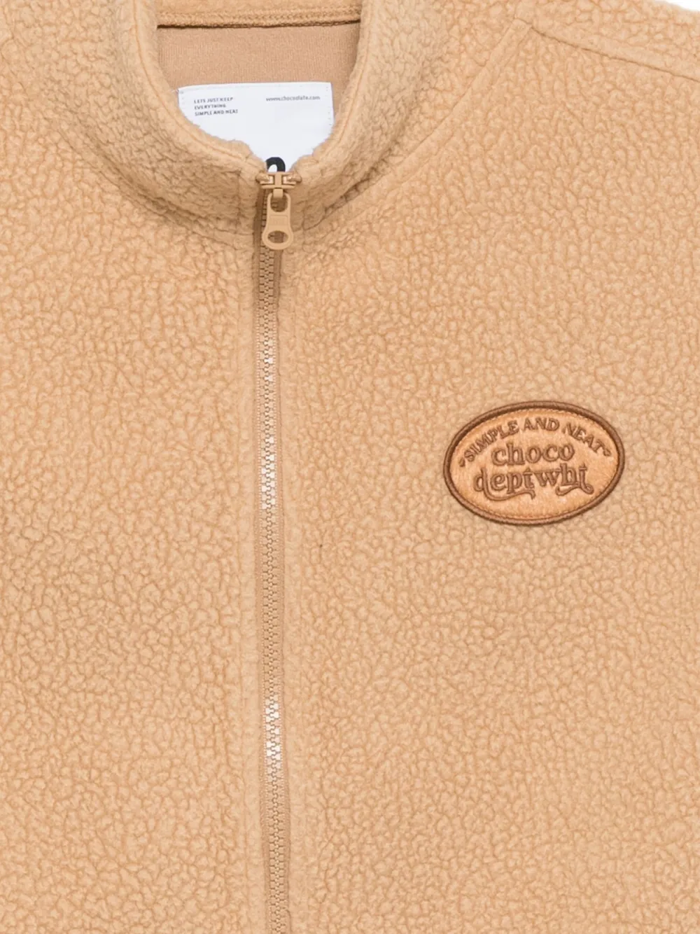 Chocoolate Logo-embroidered Gilet In Neutral