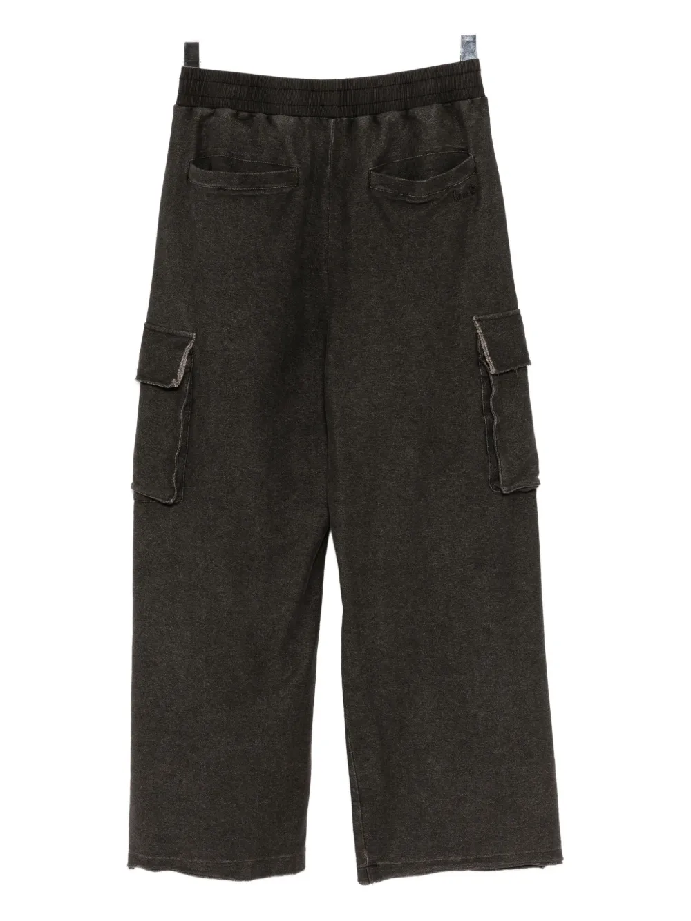 Izzue Logo-patch Trosuers In Black