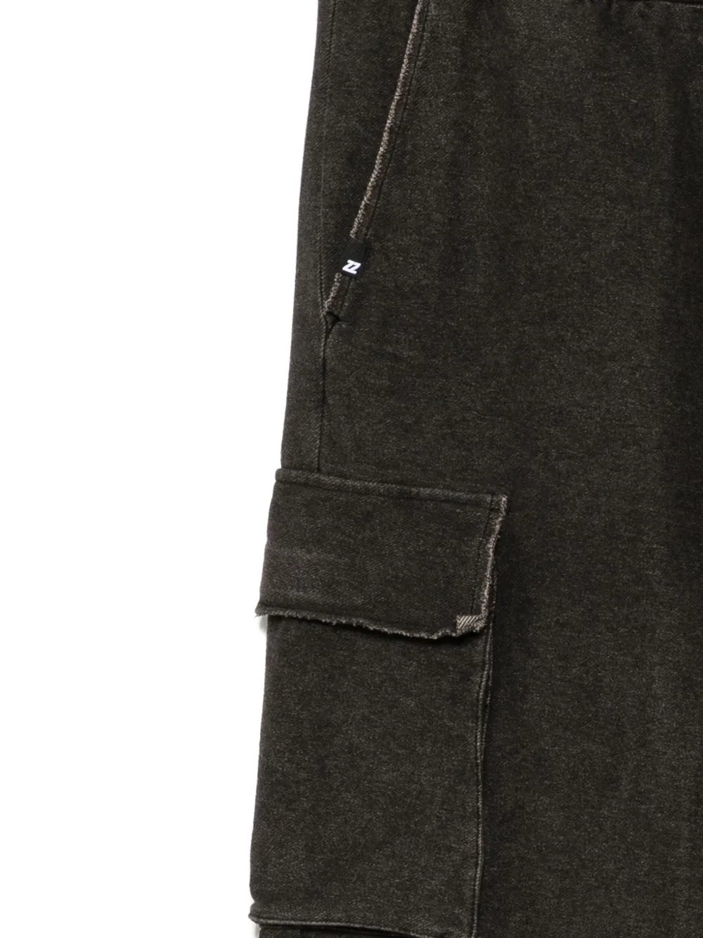 Izzue Logo-patch Trosuers In Black