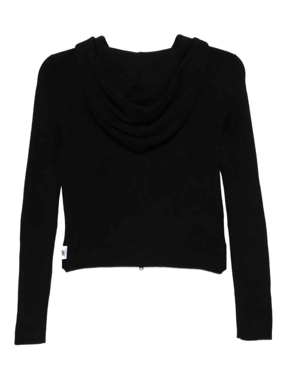 CHOCOOLATE Hoodie met logopatch - Zwart