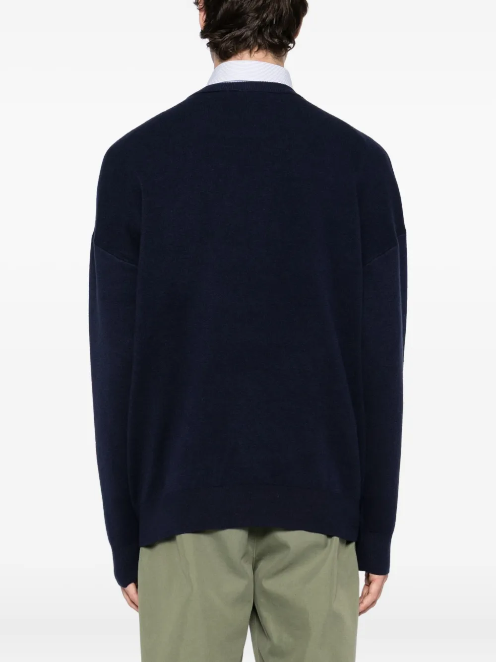 Chocoolate X Russell Athletic Bear-print Jumper In Blue