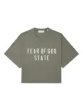 FEAR OF GOD ESSENTIALS graphic-print T-shirt - Green