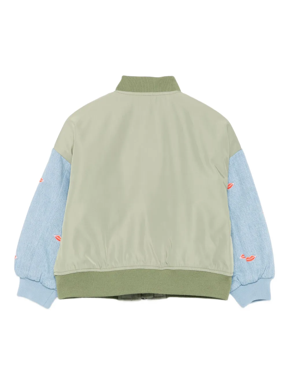 Stella McCartney Kids lips-detailing bomber jacket | Girls Bomber Jackets | Image 2