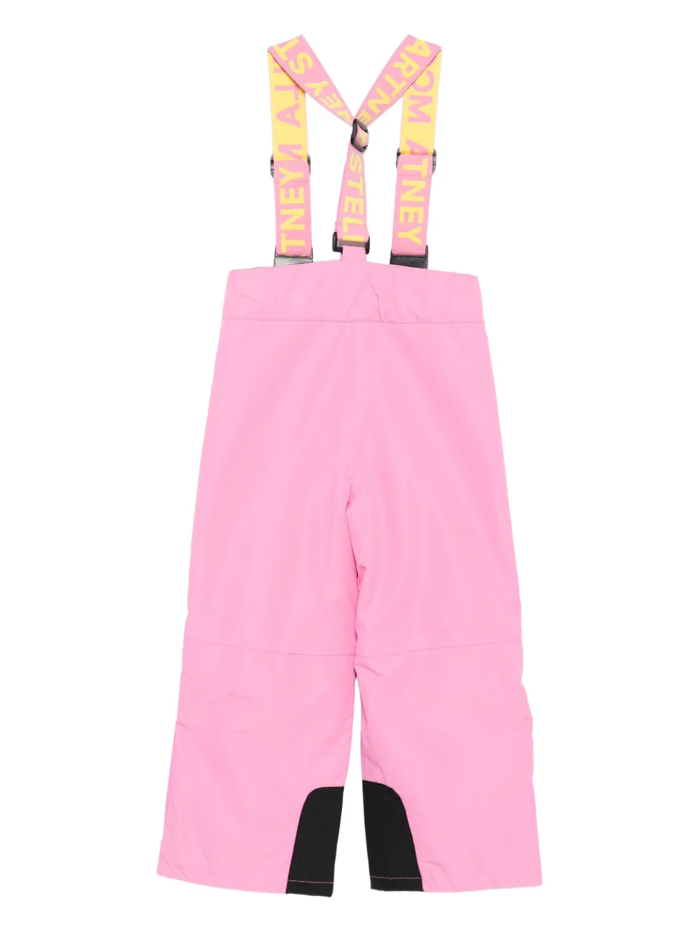 Stella McCartney Kids heart-detail suspender ski pants | Girls Casual Trousers | Image 2