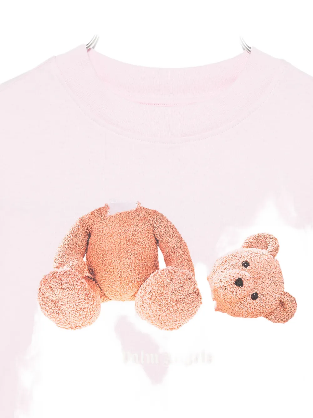 Palm Angels Teddy-print T-shirt In Pink