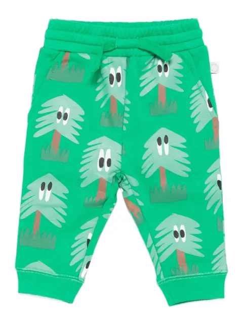 Stella McCartney Kids tree-print drawstring trousers