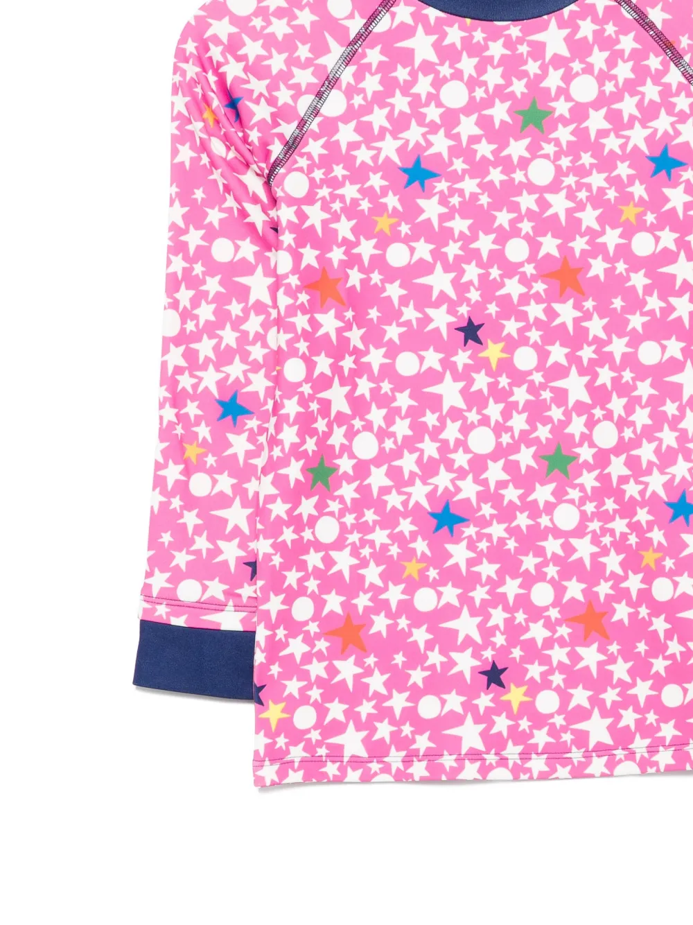 Stella Mccartney Star-print Raglan Top In Pink