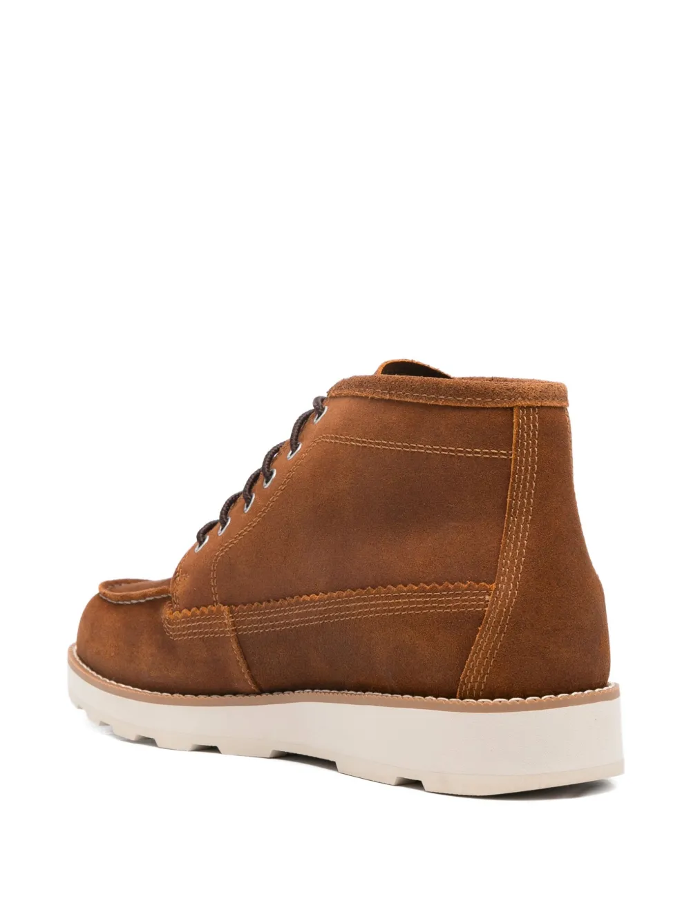 Timberland Britton Mills Chukka Leather Ankle Boots In Brown