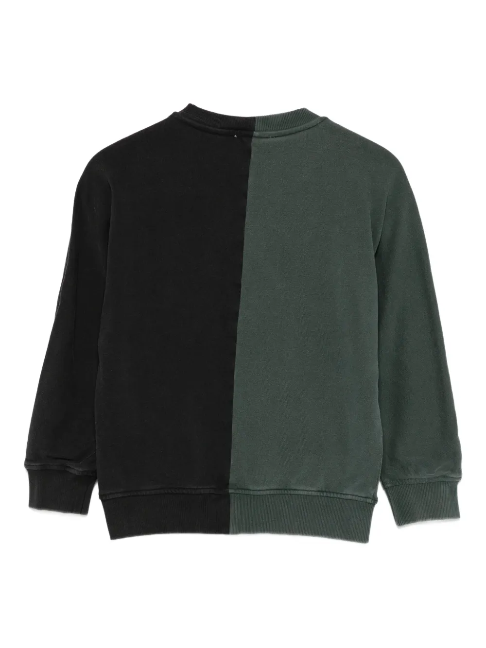 Stella McCartney Kids Tweekleurige sweater Zwart