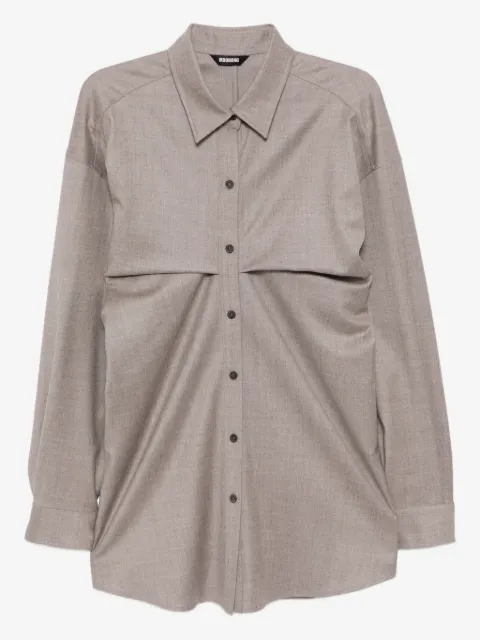 Moohong pleated shirt
