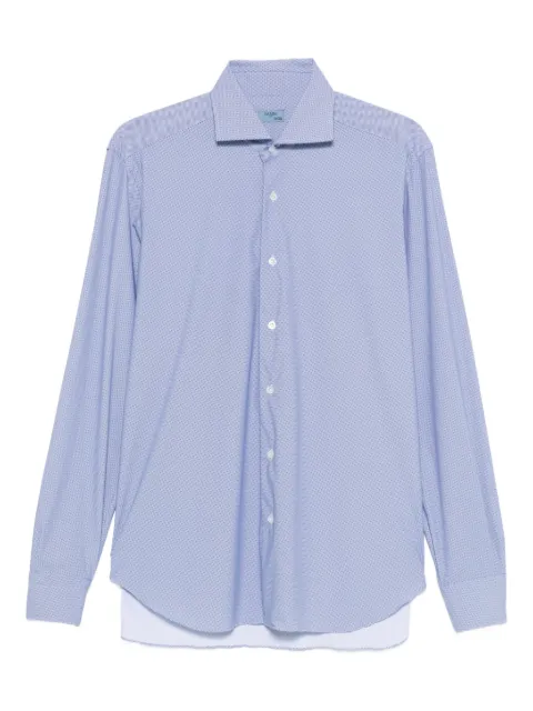 Barba camisa con botones y motivo
