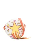 Stella McCartney Kids star-print tassel-detail shoulder bag - White