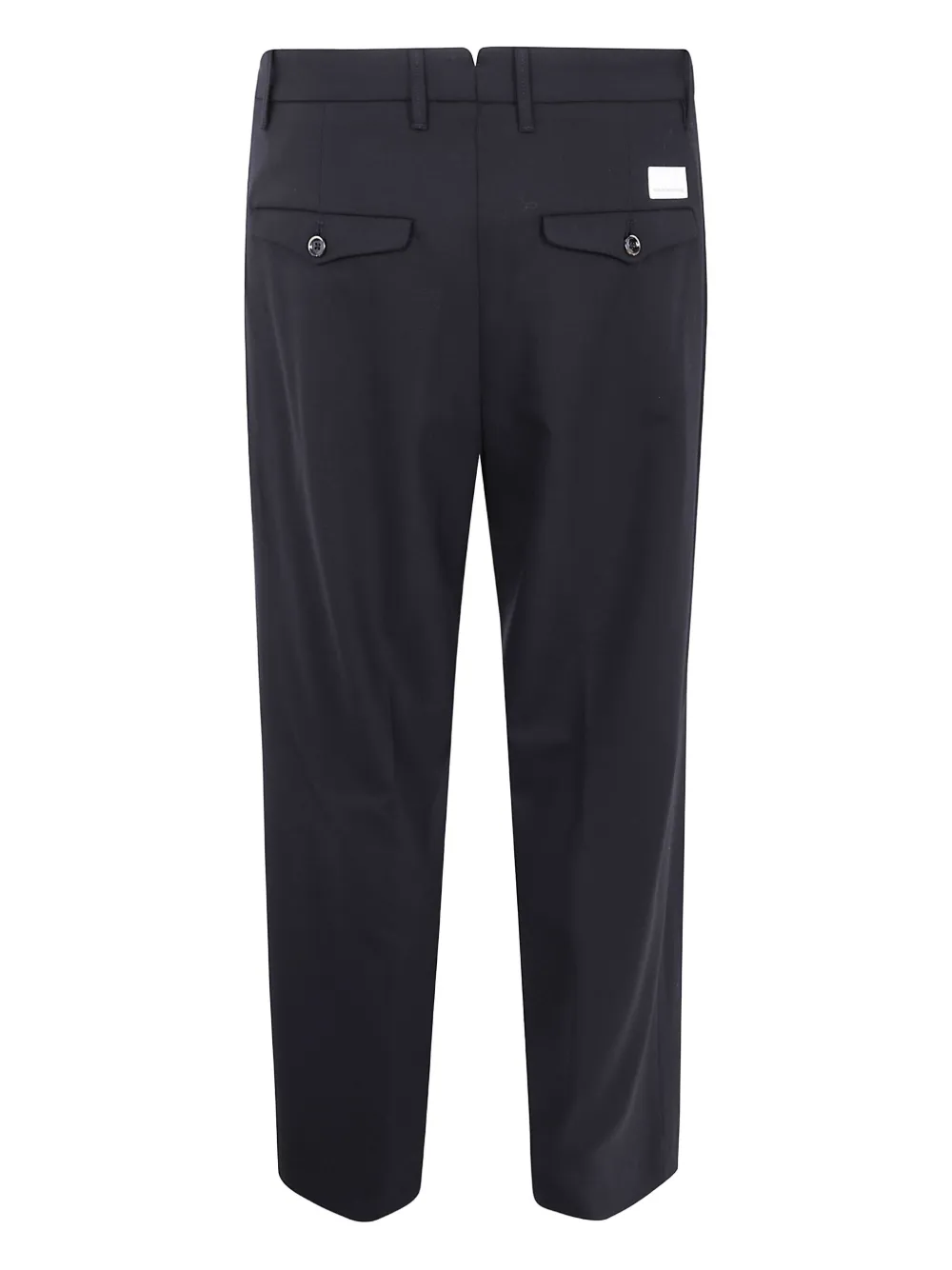 Nine In The Morning button-fastening wool trousers - Zwart