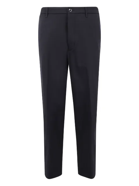 Nine In The Morning button-fastening wool trousers