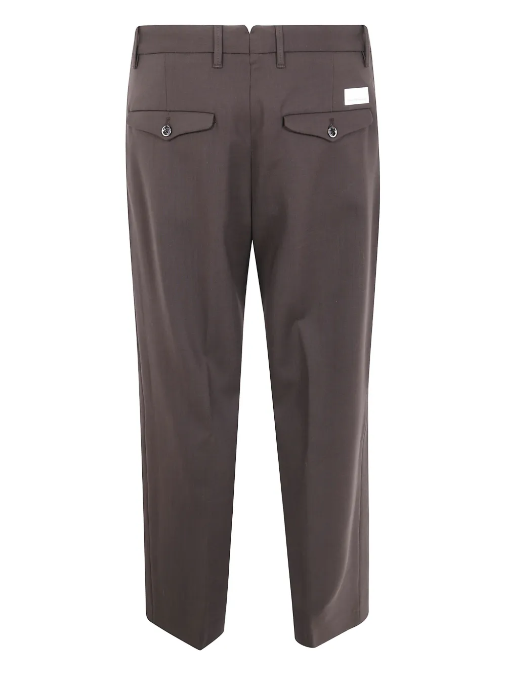 Nine In The Morning button-fastening wool trousers - Bruin