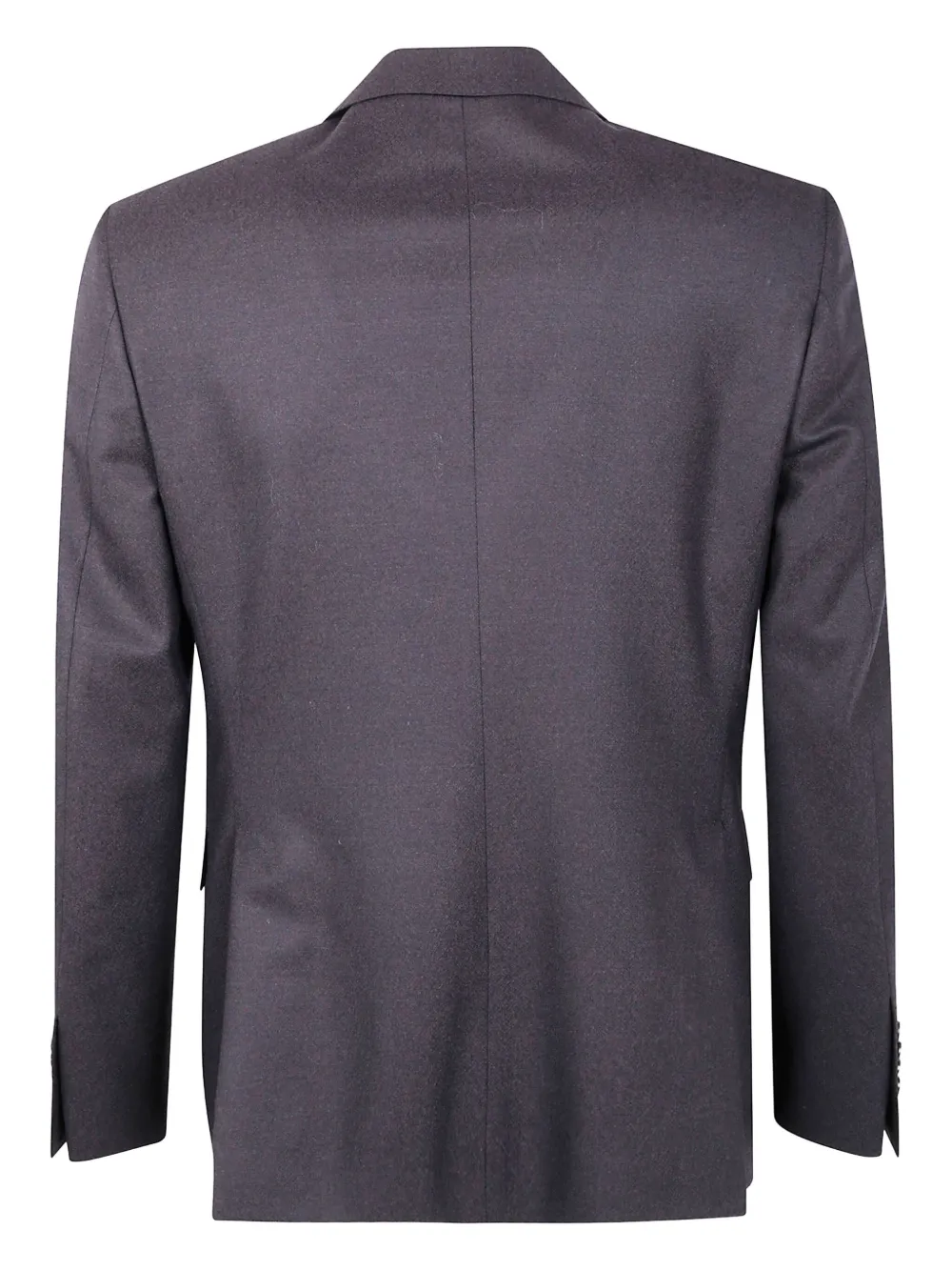 Tagliatore Two-button Wool Blazer In Brown
