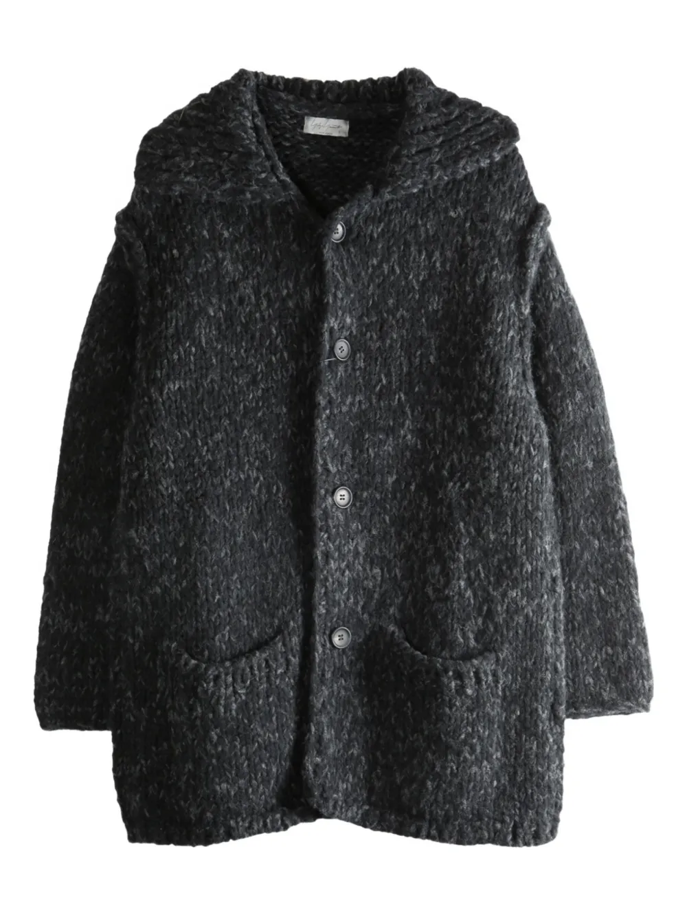Yohji Yamamoto button coat | Grey | Image 1