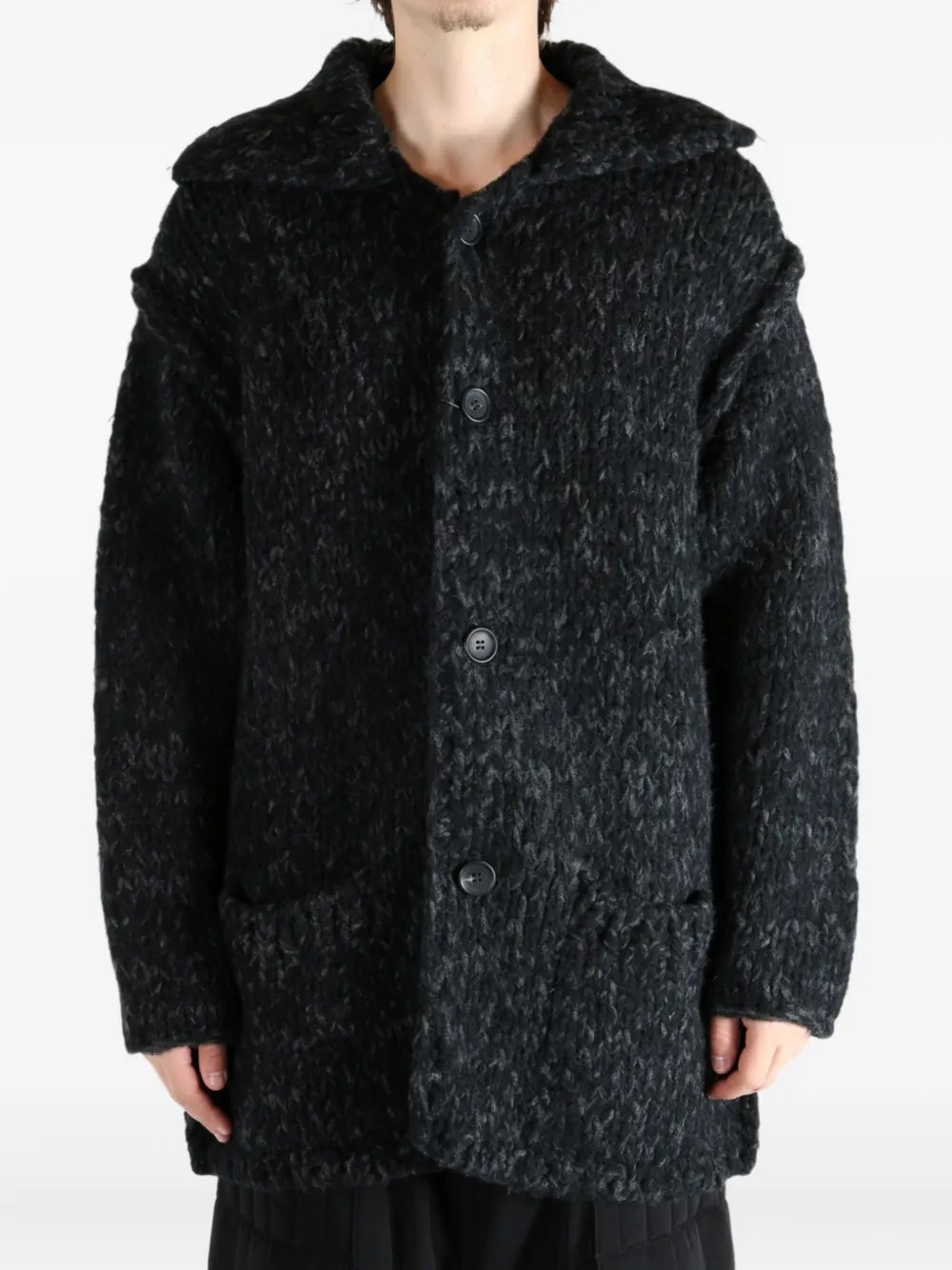 Yohji Yamamoto button coat | Single Breasted Coats | Image 2