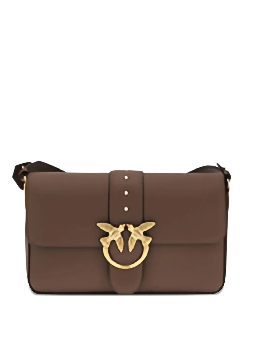 PINKO large Love shoulder bag - Marrone