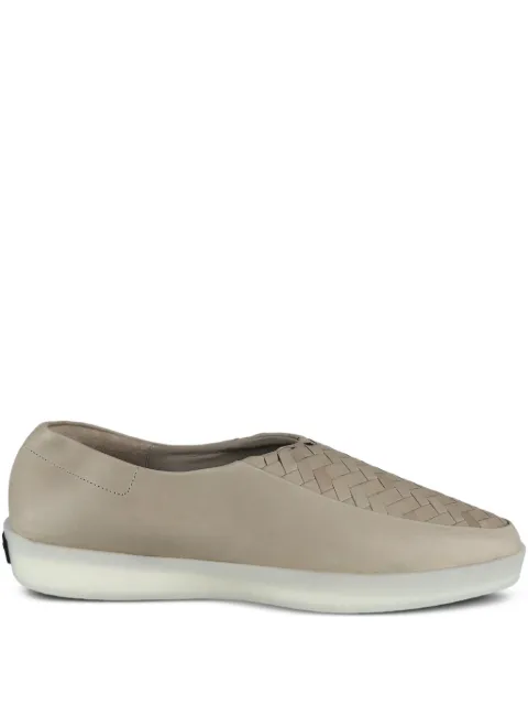 Fear Of God woven-panel leather loafers