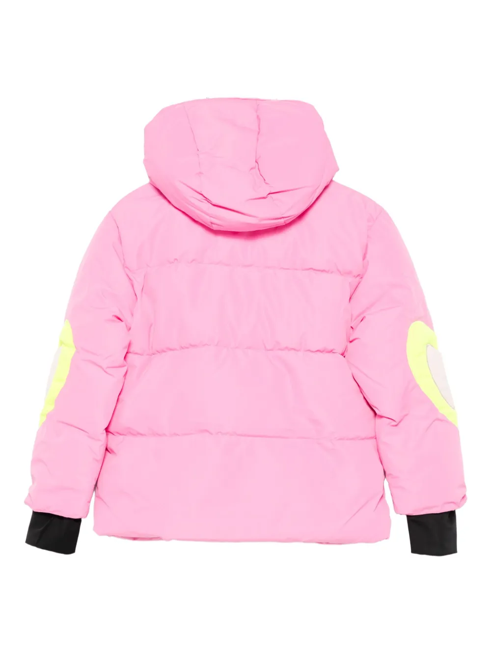 Stella McCartney Kids heart-detail puffer jacket | Girls Padded Jackets | Image 2