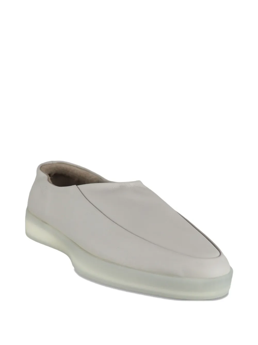 Fear Of God leather slip-ons Grey
