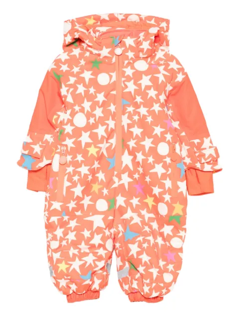 Stella McCartney Kids star-pattern snowsuit