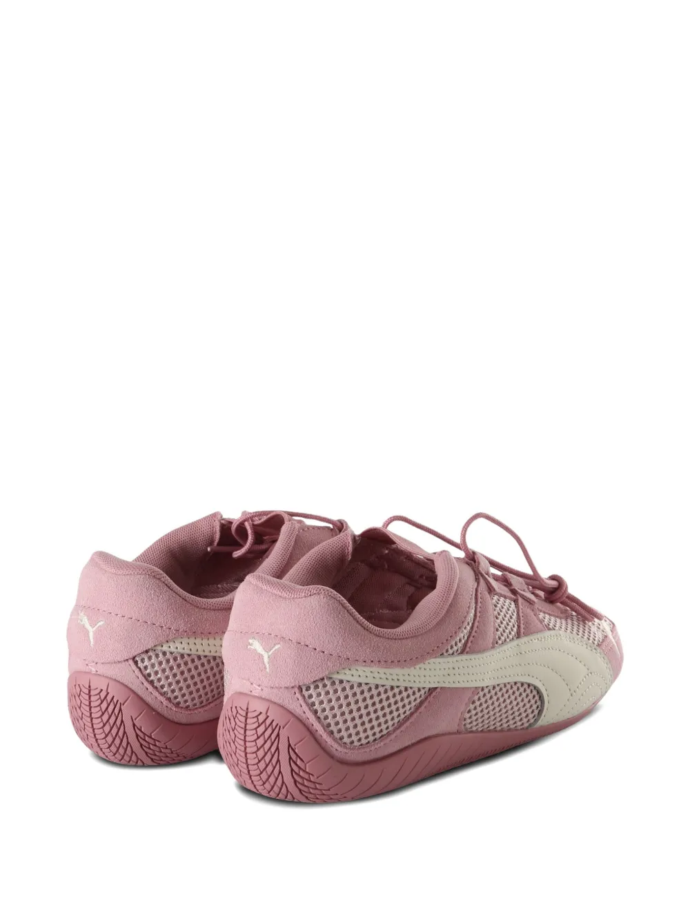 PUMA Speedcat Go mesh suede sneakers Roze