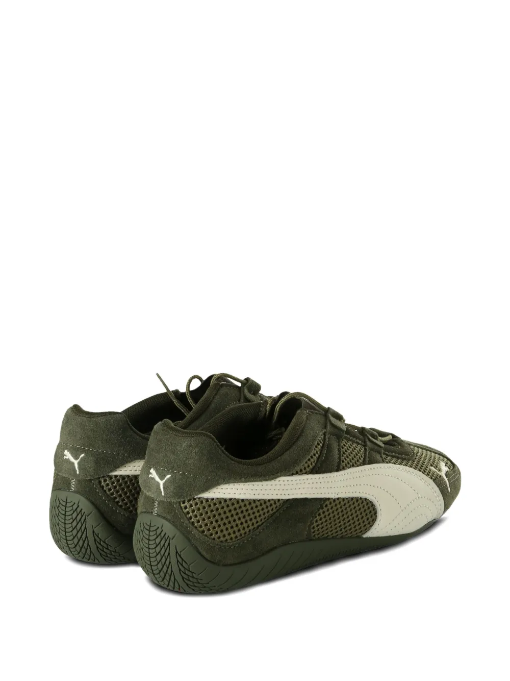 PUMA Speedcat Go suede mesh sneakers Green
