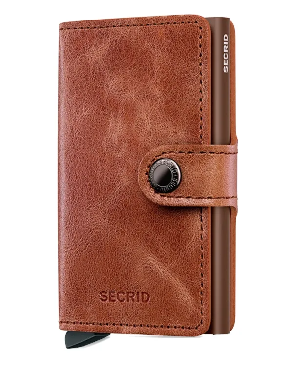 Secrid Tarjetero Con Botones Marrón FARFETCH AR