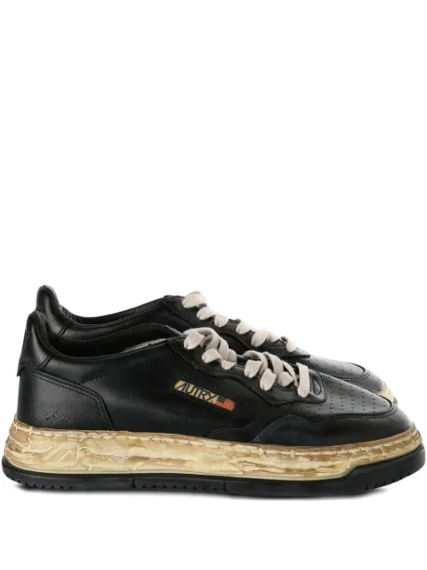Maison MIHARA YASUHIRO leather platform trainers