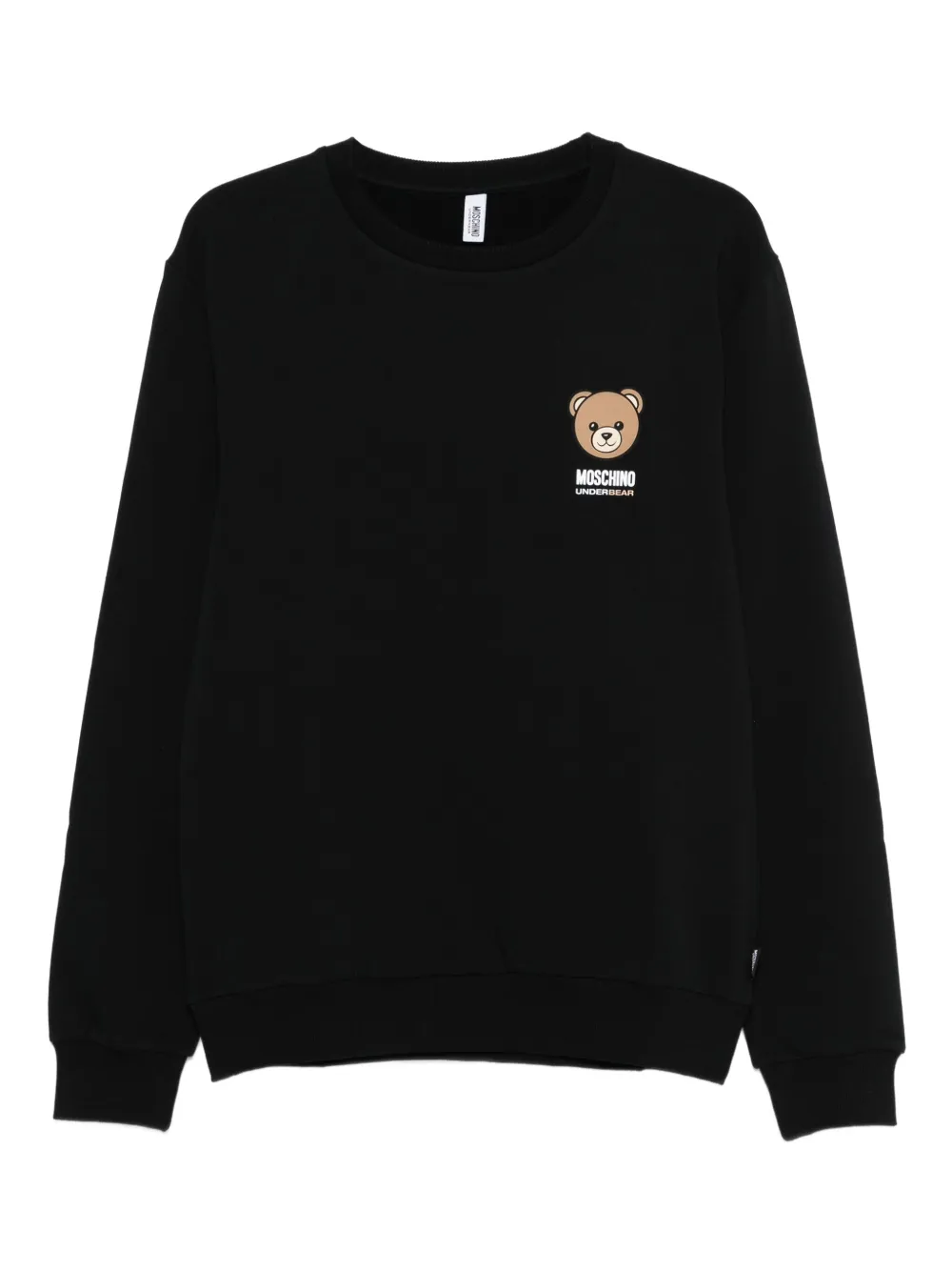 Moschino teddy-print sweatshirt | Black | Image 1